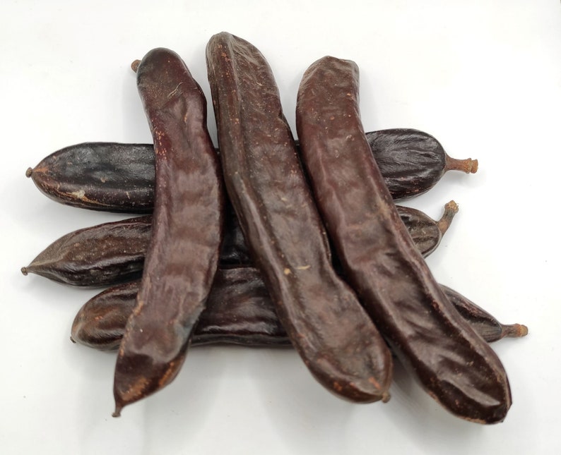 Whole Greek Certified Organic Carob Pods 85g3 oz 1.95Kg68.8 oz Ceratonia Siliqua Harvest 2023 Certificate Bio Code: GR-BIO-15 zdjęcie 5