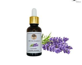 100% Pure Greek Organic Lavender Essential Oil Undiluted 1 foz-30ml Therapeutic Grade Lavandula angustifolia Production July 2023