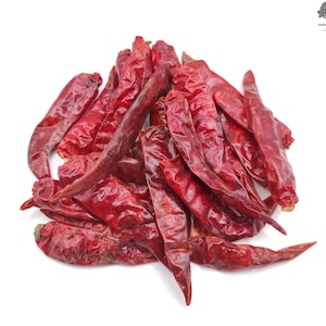 Dried Red Hot Peppers 85g(3 oz) - 1.95Kg(68.8) Class A Capsicum annuum