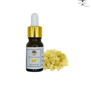 Huile essentielle 100 % pure de gomme de mastic de Chios 10 ml (0,34 oz) Qualité exceptionnelle