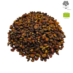Dried Organic Sea Buckthorn Berries 40g - 1,95kg Hippophae rhamnoides
