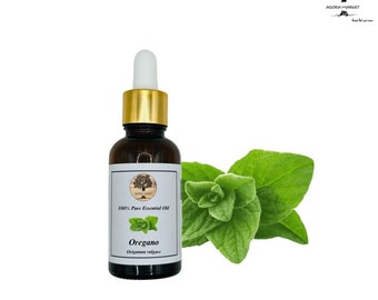 Aceite esencial de orégano puro 100% griego 3,38 foz (100 ml) / Grado terapéutico / Alto carvacrol / Origanum Vulgaris Hirtum