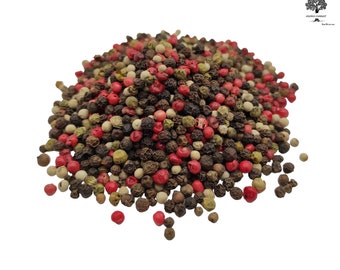 Whole Mixed Peppercorns | 4 Pepper mix |  Rainbow Mix | Exceptional Quality