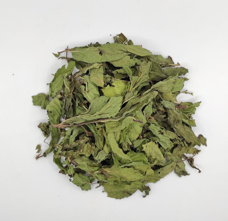 Dried Spearmint Whole Leaves 85g3 oz 1,95kg68.8 oz Harvest June 2023 Class A Mentha Spicata image 8