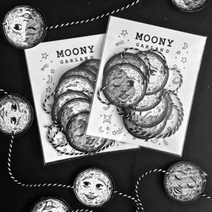 Moon Faces Garland