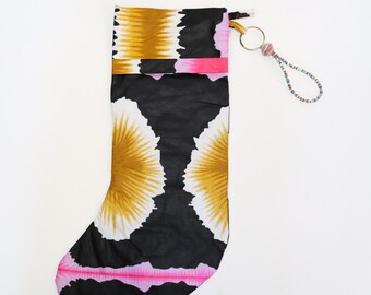 African Christmas Stocking