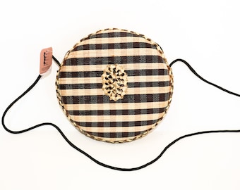 Banana Leaf Circle Purse