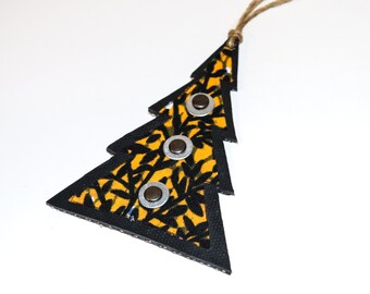 African Tire Christmas Tree Ornament