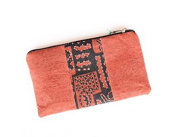 Bark Cloth Pouch