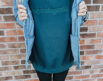 Beyond Uganda Embroidered Sweatshirt