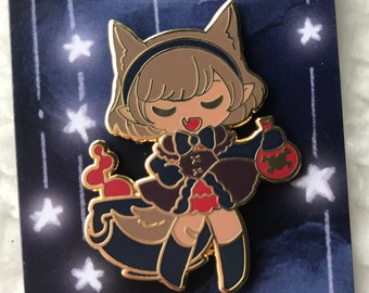 Love Potion Witch Enamel Pin