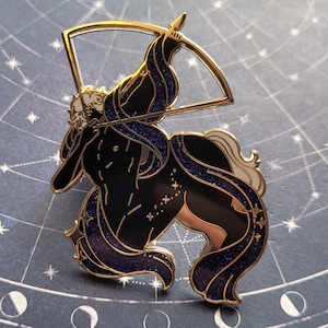 Sagittarius Zodiac Boy Enamel Pin