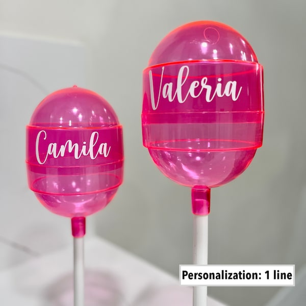 giant tutsi pop with base - birthday party favors - party candy bags - giant lollipop - party decoration - personalized candy bags favors