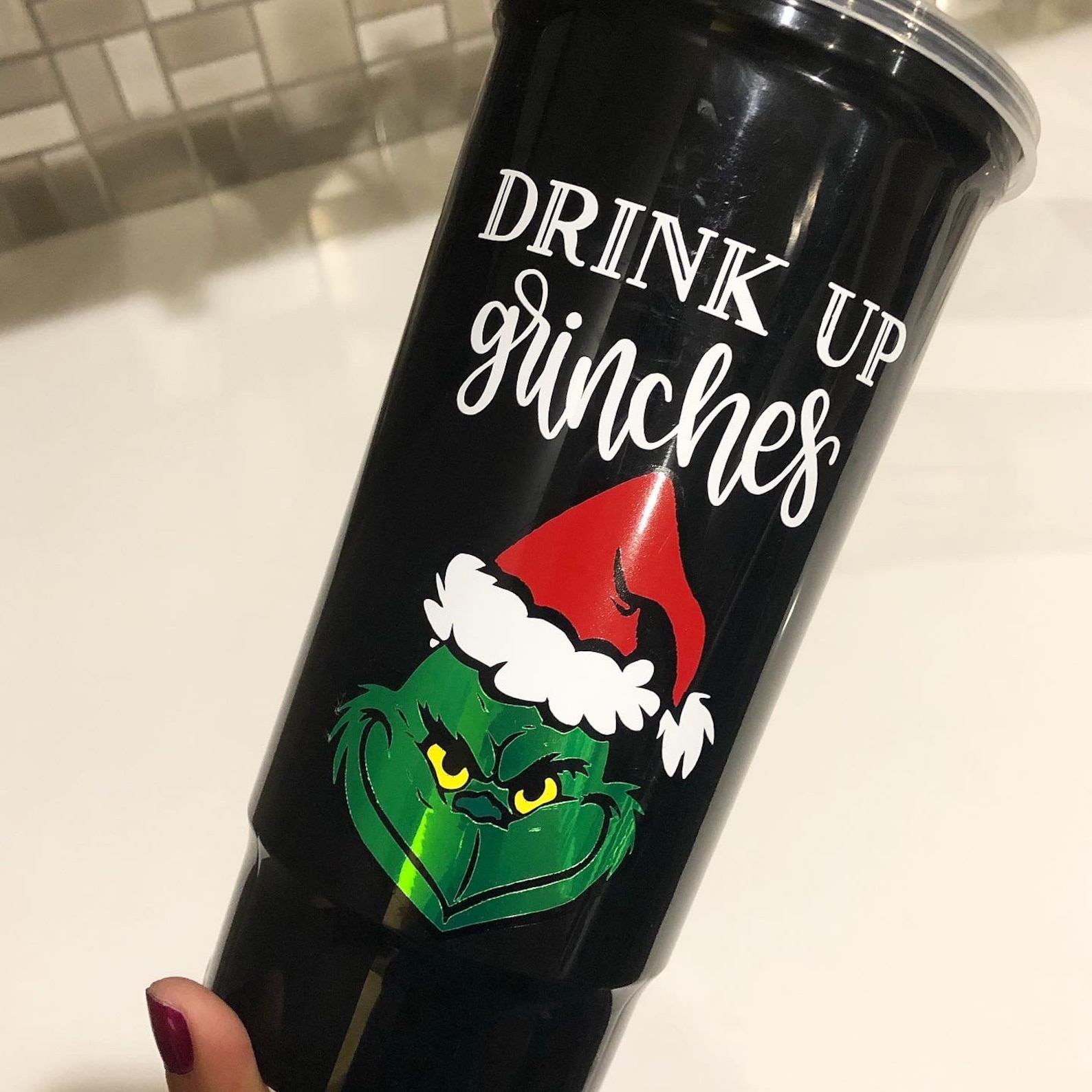 Grinch Custom Christmas Cups custom Xmas Cups Christmas Etsy