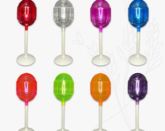giant tutsi pop with base - birthday party favors - party candy bags - giant lollipop - party decoration - personalized candy bags favors