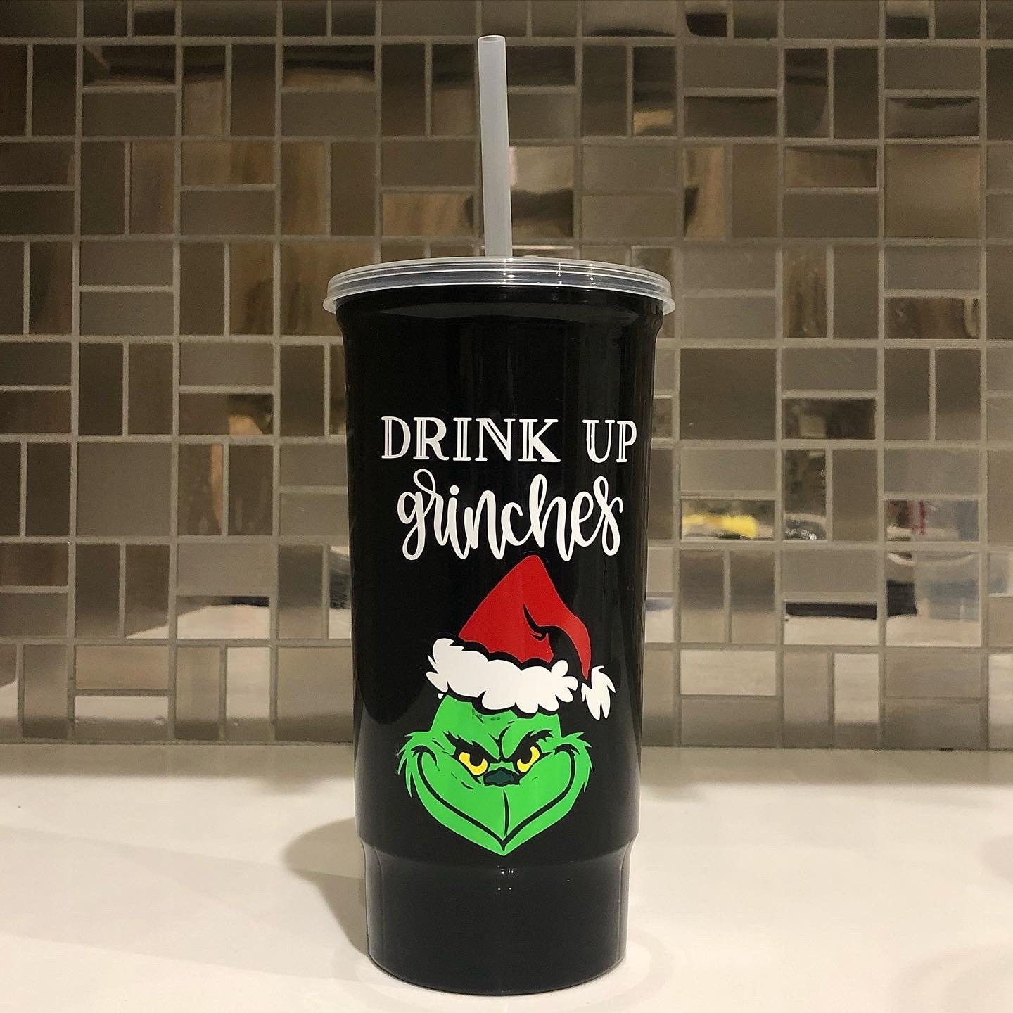 Grinch Custom Christmas Cups custom Xmas Cups Christmas Favors Goodie Bags  christmas Party Cups-drink up Grinches Custom Made Grinch Cup 