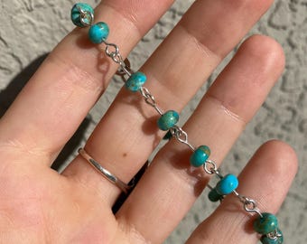 Turquoise and Silver Bracelet