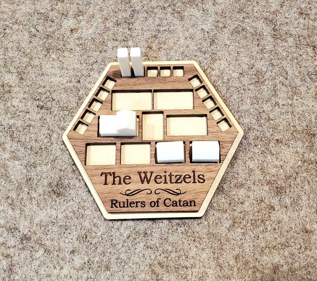 Personalized Wood Game Piece Holders Etsy