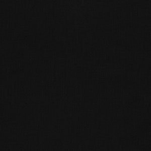 Solid BLACK KONA Cotton Fabric, Robert Kaufman, 100% Cotton Quilting Fabric K001-1019