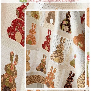 COUNTRY BUNNIES Quilt Pattern Designed by Margot Languedoc of The Pattern Basket TPB-1809