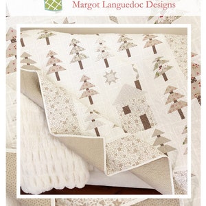 SILENT NIGHT Quilt Pattern (58-1/2” x 68-3/4”) Designed by Margot Languedoc of The Pattern Basket TPB-2011
