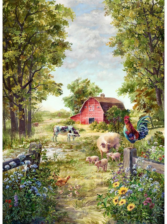 Farm fabric cheap panel