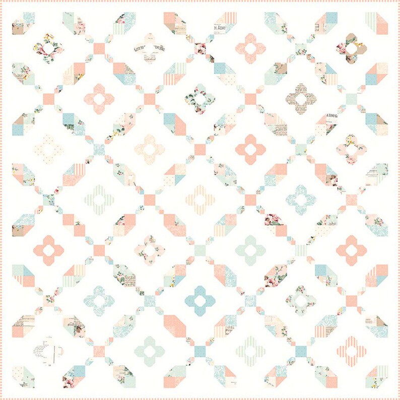 Garden Gate Quilt Pattern, by My Sew Quilty Life - Etsy