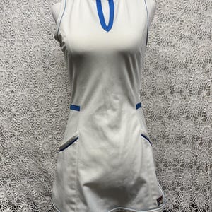 slim fit dress slacks RANAN <FILA> Loose-fitting flare polo dress main image 1