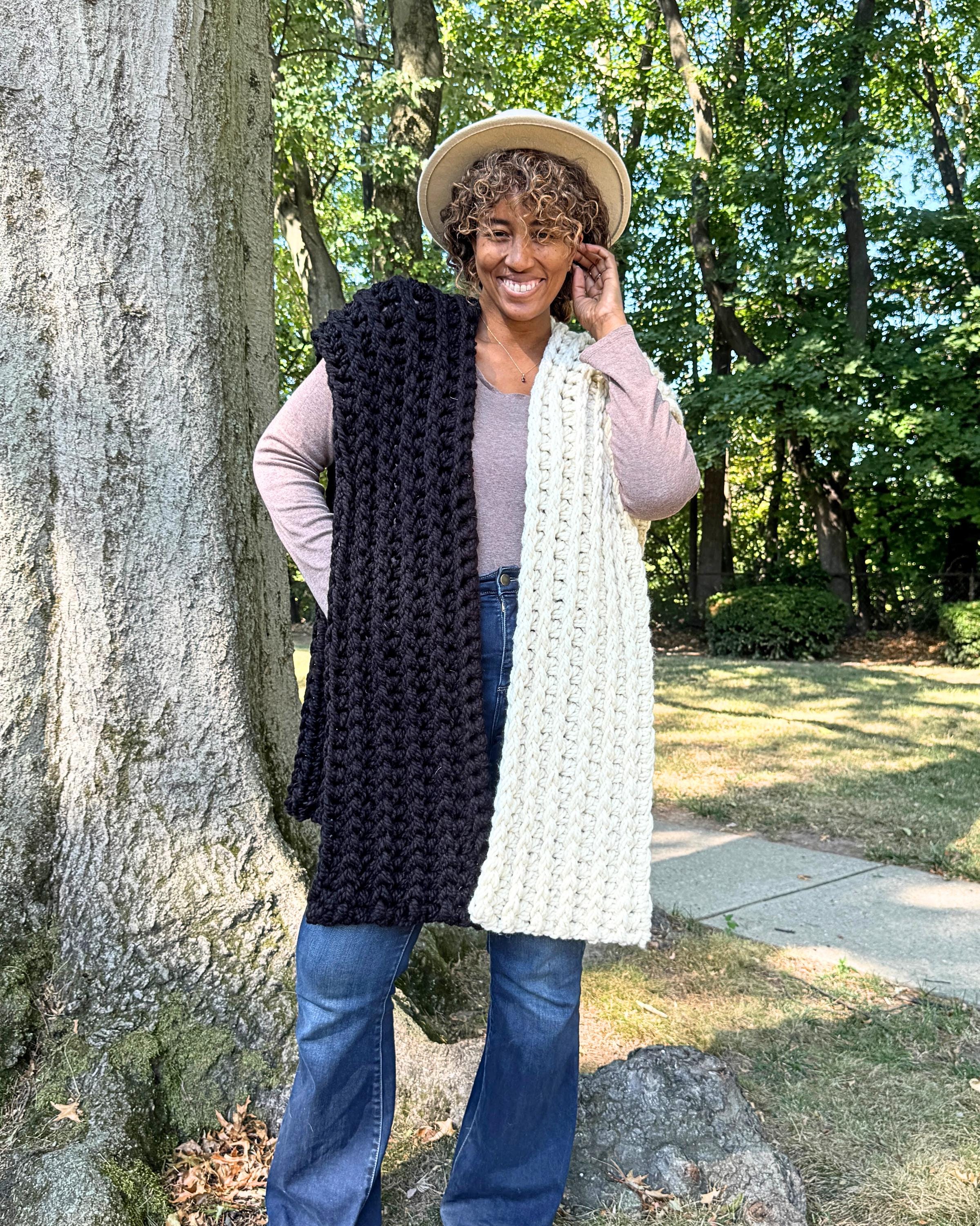 30 Wednesday Crochet Patterns for Dolls, Accessories, and Gothic Gifts 24 Wednesday Crochet Poncho Pattern