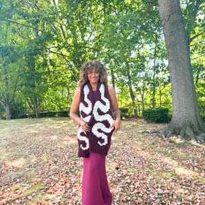 Reputation Scarf Pattern | Super Bulky Yarn | Beginner | PDF Pattern Only