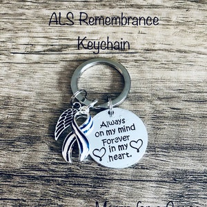 ALS Remembrance Keychain