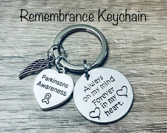 Parkinson’s Remembrance Keychain