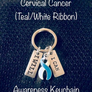 Cervical Cancer Awareness Keychain