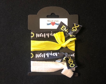 Endometriosis “Endo Warrior” Awareness Hair Ties