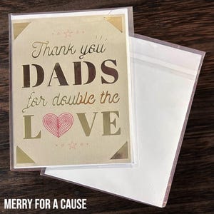 Cartão feito à mão para o Dia dos Pais da Double Dads