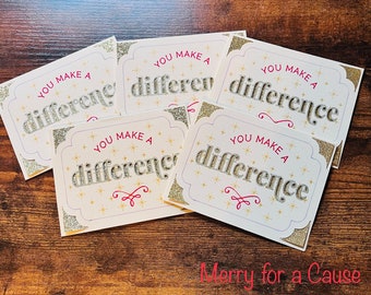Marca la diferencia Tarjetas hechas a mano