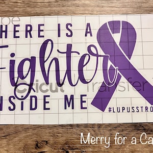 Lupus Strong vinyl decal
