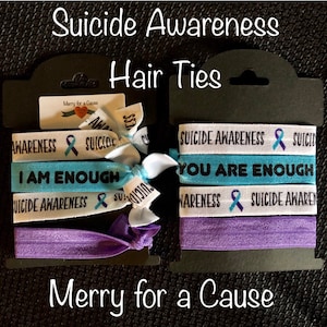 Suicide Awareness Hair Ties
