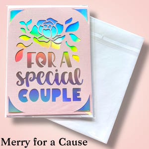 For a Special Couple handmade greeting card