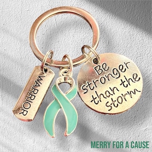 Hashimoto’s Disease Awareness Warrior Keychain
