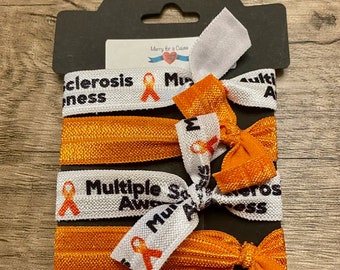 Multiple Sclerosis Awareness Hair Ties