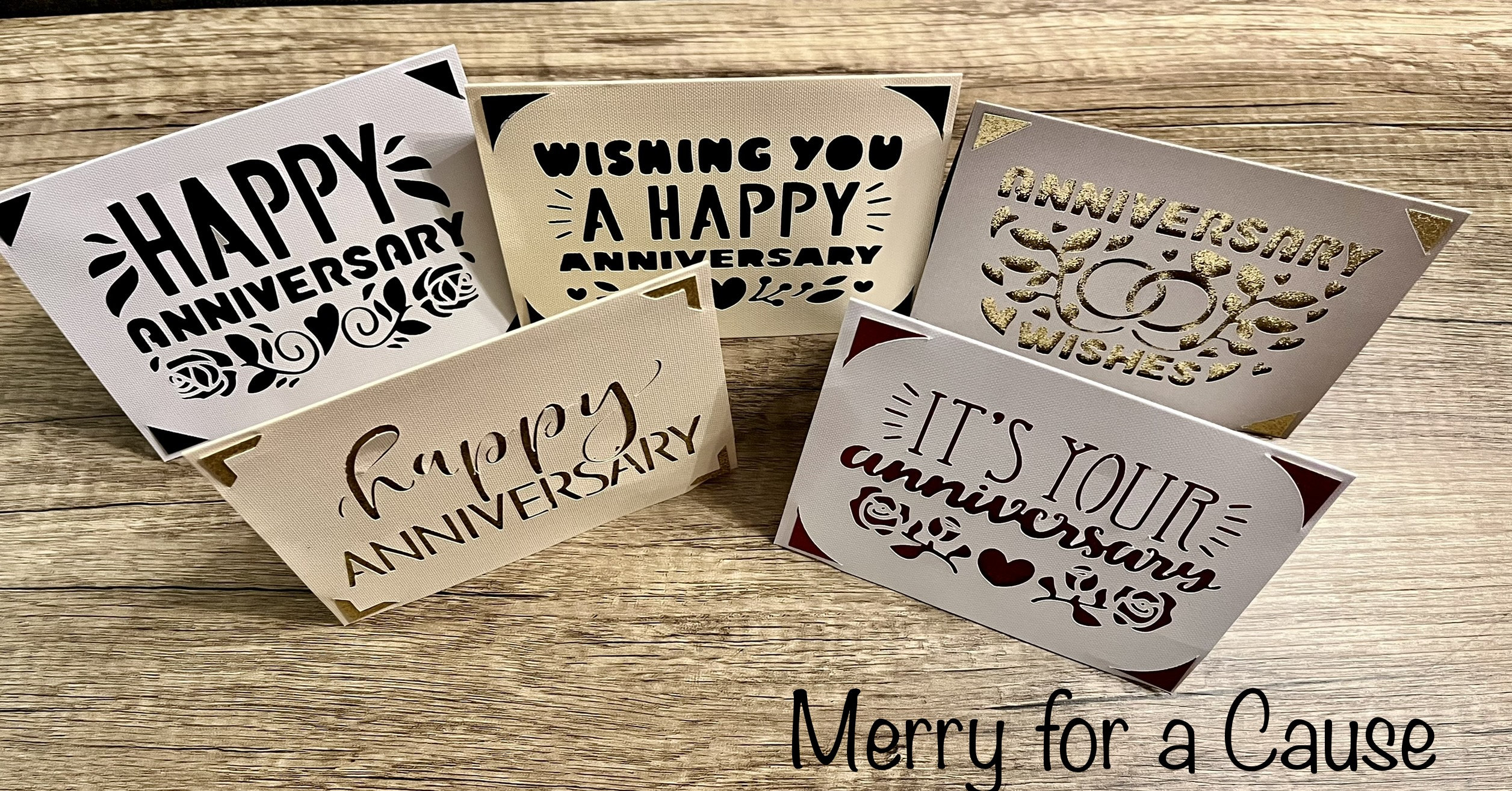 Happy Anniversary Handmade Cards - Etsy