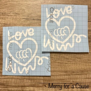 Love wins vinyl decal