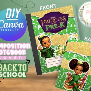 Princess INSPIRED Pre-K Composition Notebook Cover