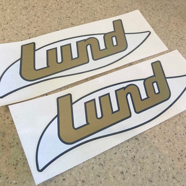 Lund Boat Decals Etsy