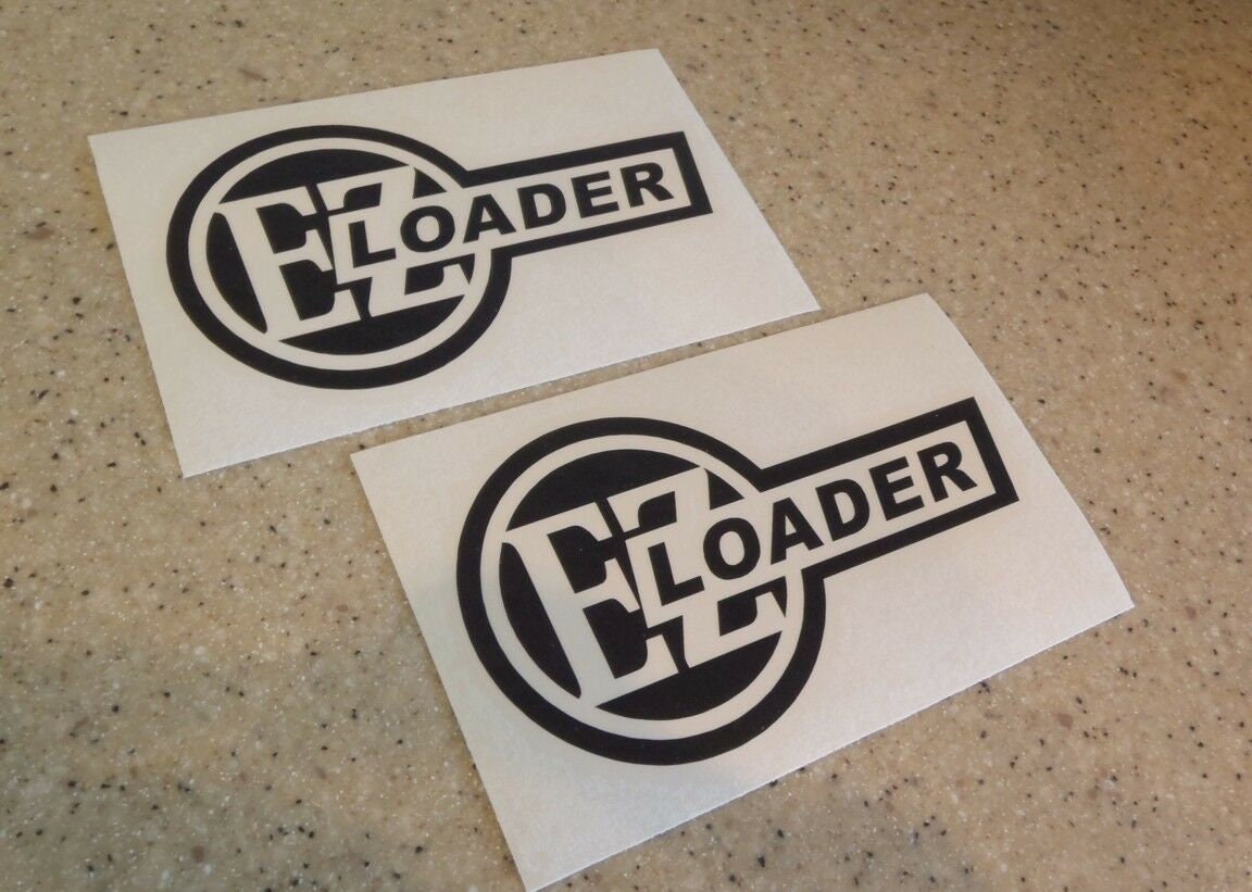 EZ Loader Vintage Boat Trailer Decals Diecut Vinyl 5 2pak Chose Your