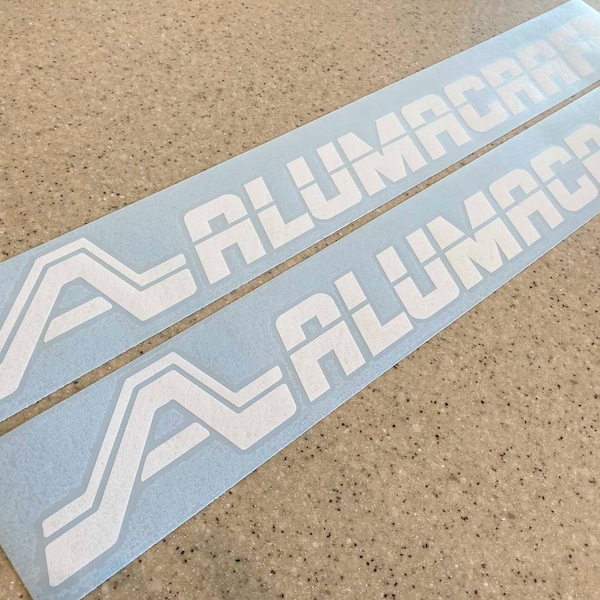 Alumacraft Boat Decals Etsy