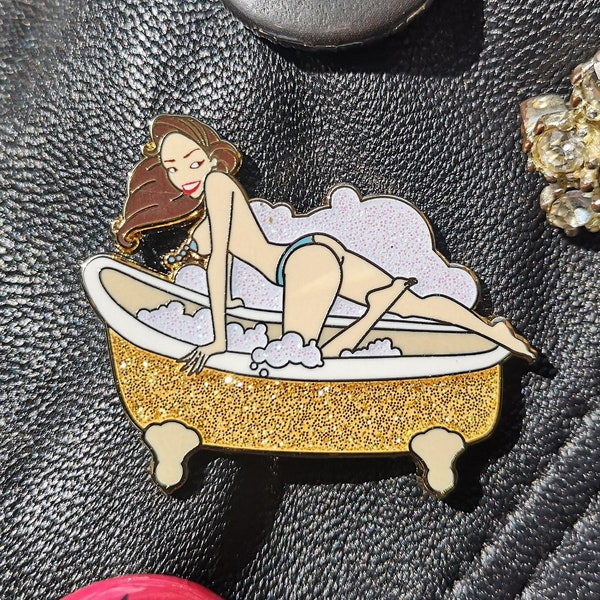 Enamel Pin - Bathtub Burlesque