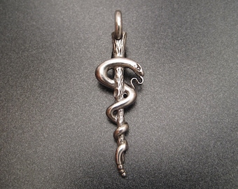 Sterling Asclepius with Bail