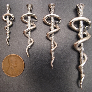 X-Large Asclepius Pendant